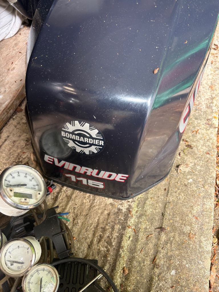Evinrude 115HP outboard, £750 or best offer please