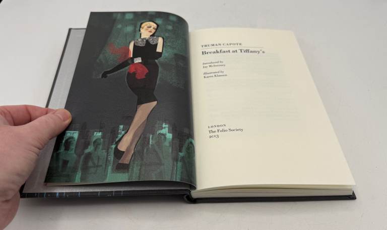 Breakfast at Tiffany’s TRUMAN CAPOTE Illustrated FOLIO SOCIETY 2013 VGC