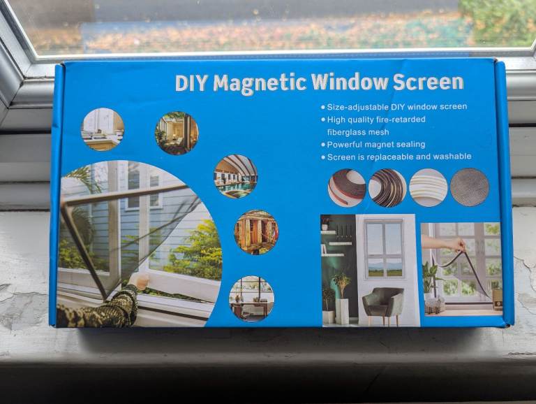 DIY Magnetic Window Screen Kit