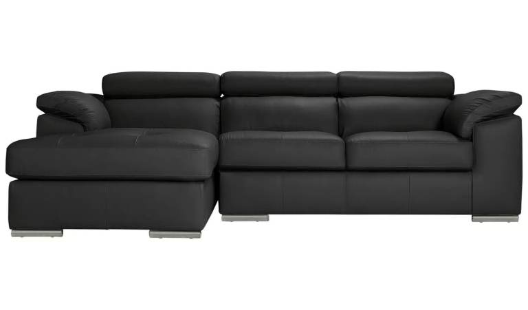 Argos Valencia Real Leather 4 Seater Corner Sofa