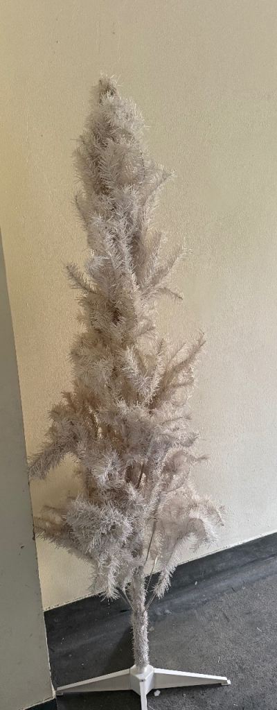 White Artificial Christmas Tree – Good Condition