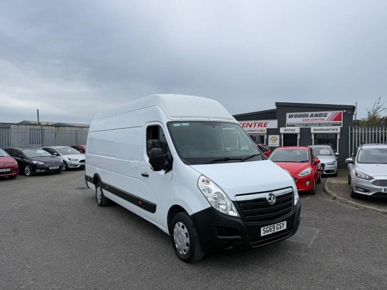 2019 ON A 69 VAUXHALL MOVANO R3500 XLWB L4 H3 ULEZ FREE ZONE 