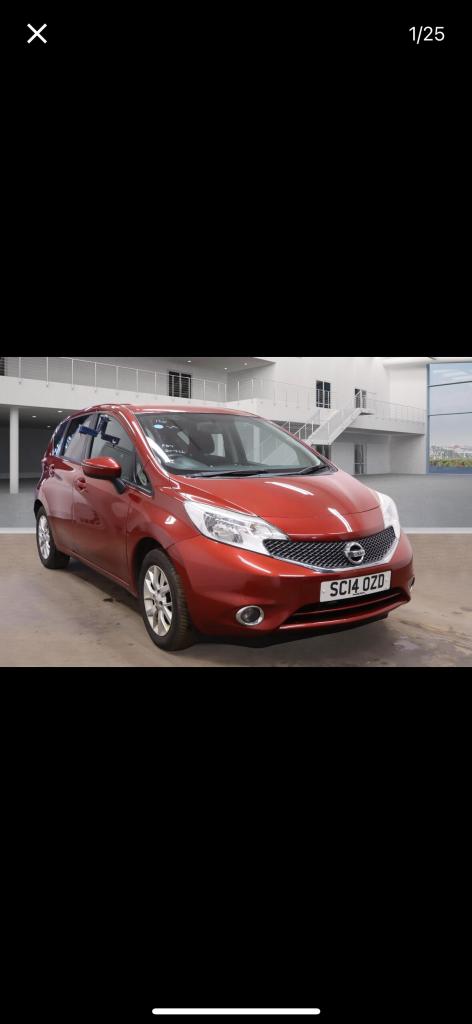 2014 Nissan Note 1.5 dCi Acenta 5dr MPV Diesel Manual