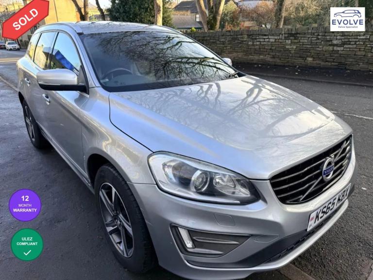 2015 Volvo XC60 2.4 D5 R-Design Lux Nav SUV 5dr Diesel Auto AWD Euro 6 (s/s) (220 ps) SUV Diesel ...