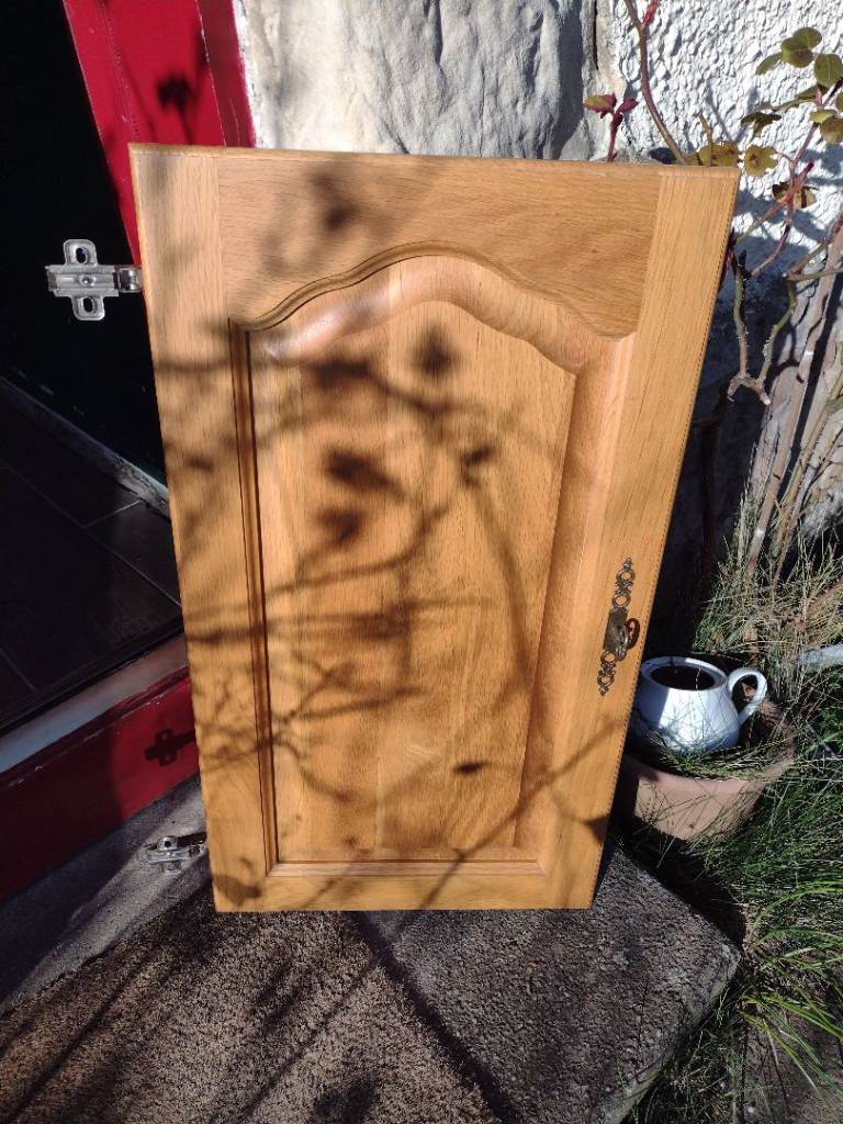 Solid oak kitchen doors