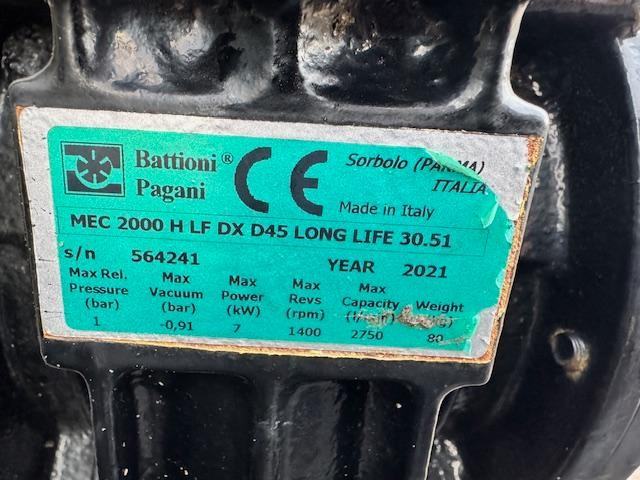 2021 ISUZU N75.190 EURO 6 G K &N services 3600ltr vacuum tanker, twin wash down