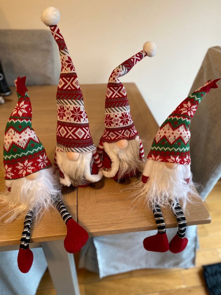 Xmas gnomes £5 each