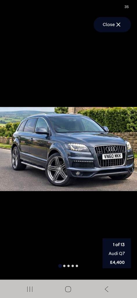 Audi, Q7, Estate, 2010, Semi-Auto, 2967 (cc), 5 doors