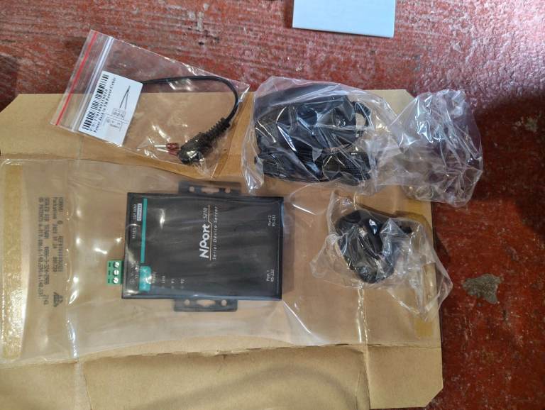 NPort 5210 Moxa V2.2.0 2 Port Device Server - Brand New