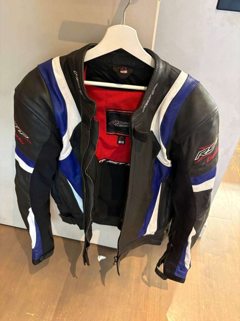RST Blade Leather Motorcycle Jacket