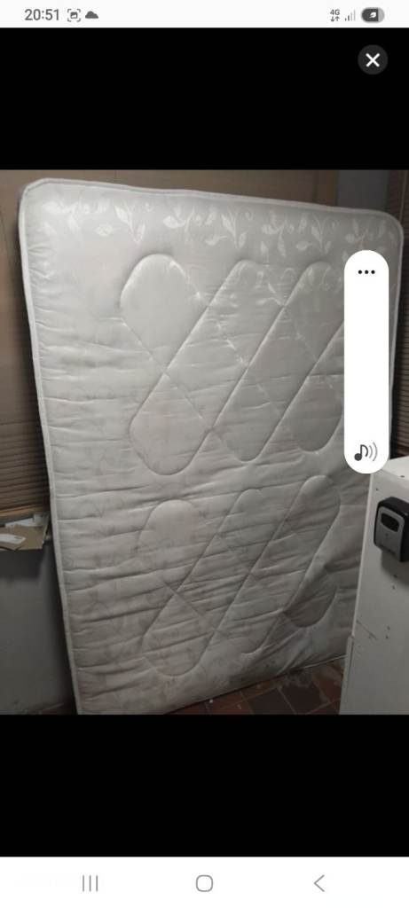 Double mattress is near new br2 bromley £40