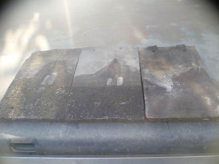Reclaimed Roofing tiles Staffordshire blue Rosemary etc Chimney pots 