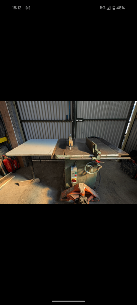 Table saw 3 phase