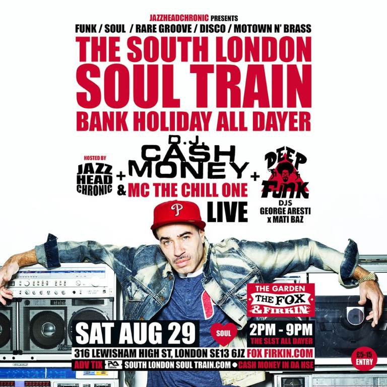 ALL DAYER WITH DJ CASH MONEY + MC THE CHILL ONE [LIVE] + MORE