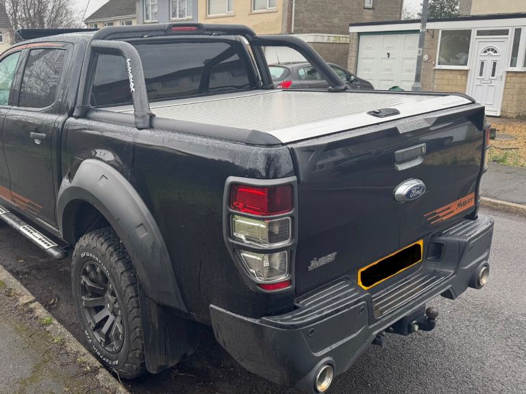 Mountaintop roll top and sports bars for Ford Ranger T6 (2011-2022) double cab