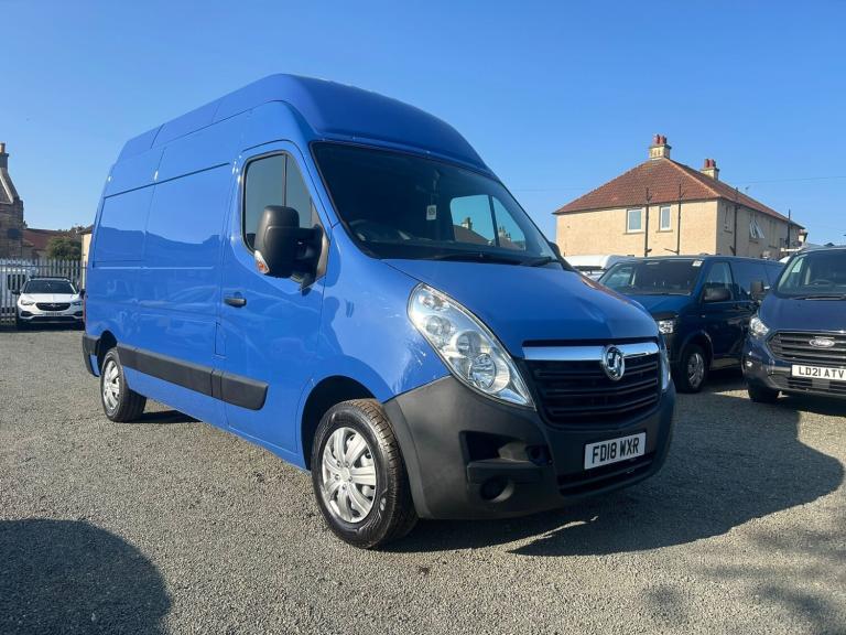 2018 Vauxhall Movano 2.3 CDTi BiTurbo H3 Van 145ps BLUINJn MWB EUR06ULEZ  -  PANEL VAN Diesel Manual