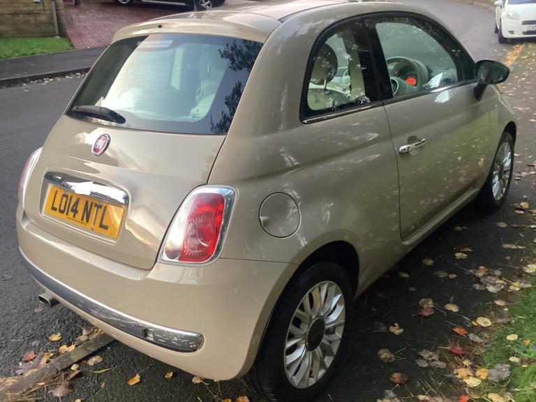 2014 Fiat 500 1.2 Lounge 3dr [Start Stop] HATCHBACK Petrol Manual