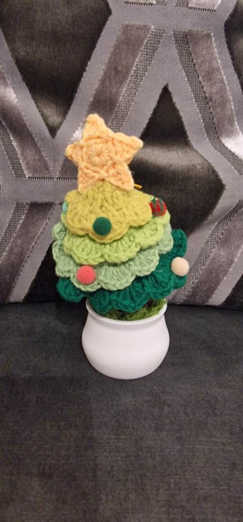 Handmade Crochet Christmas Tree - Christmas Gift - Stocking Filler