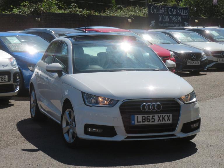 2016 Audi A1 1.4 TFSI Sport 5dr S Tronic White Auto Petrol HATCHBACK Petrol Automatic