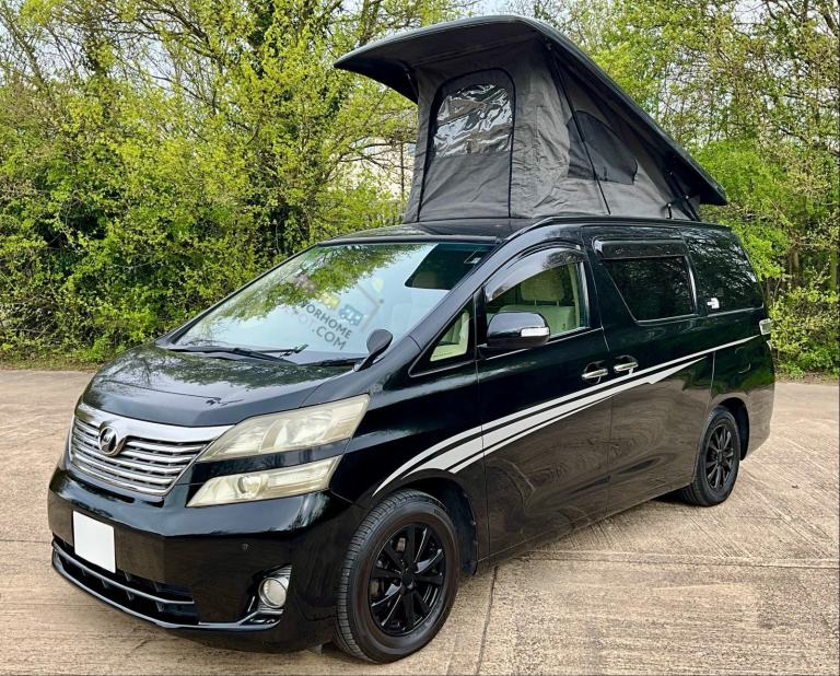 Toyota Vellfire Automatic 4 Berth Pop Top Campervan For Sale