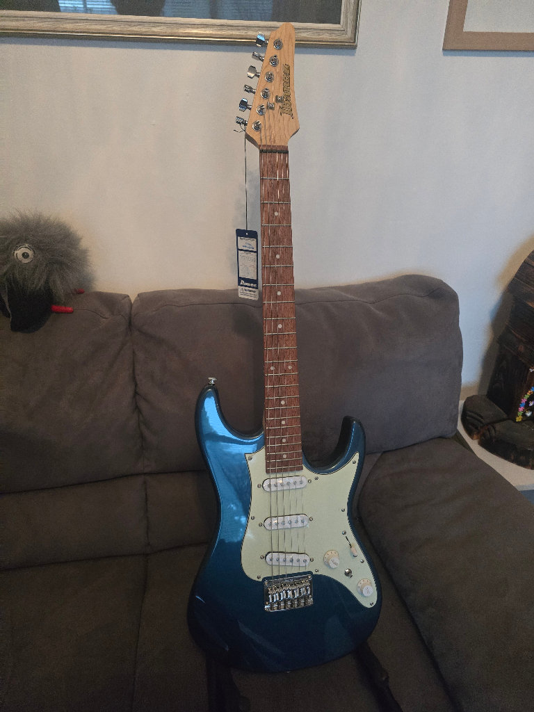 Ibanez guitar new.
