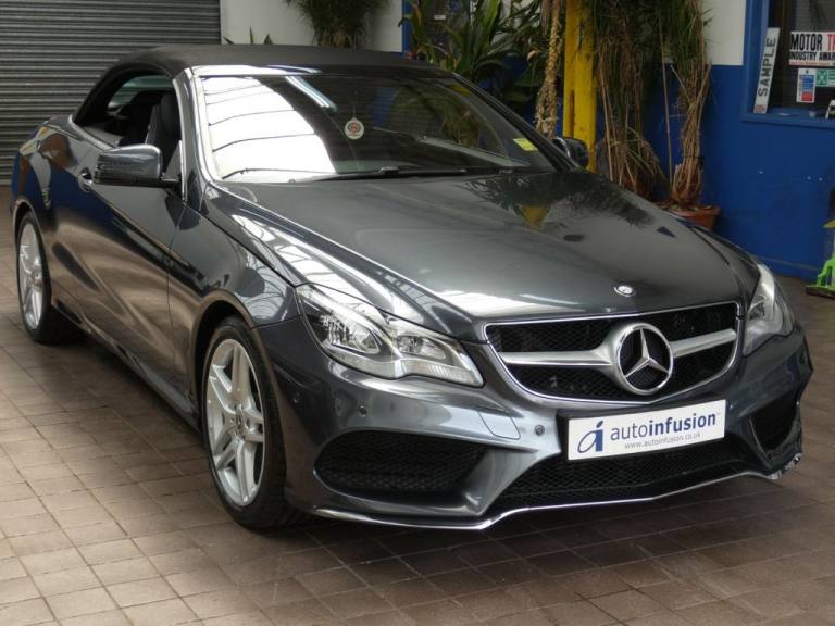 2014 Mercedes-Benz E Class 2.0 E200 AMG Line Cabriolet 2dr Petrol G-Tronic+ Euro 6 (s/s) (184 ps)...