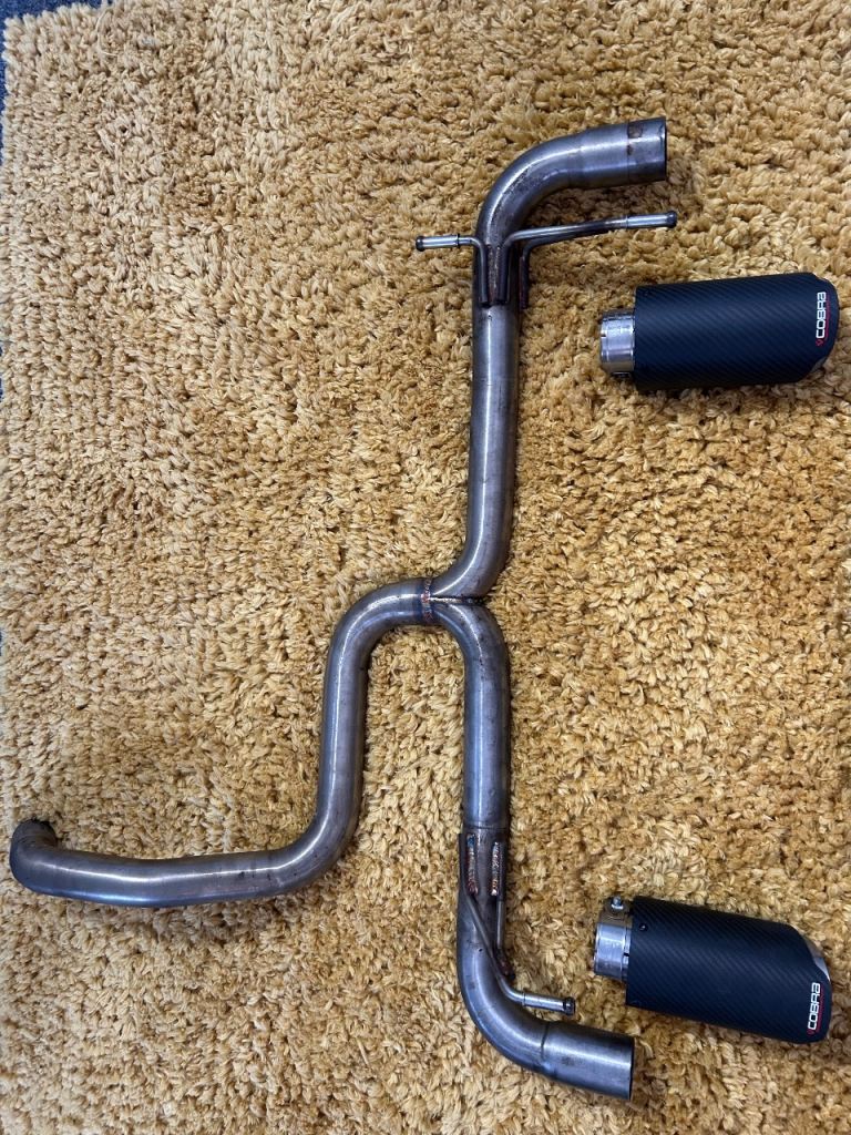 Cobra Sport Venom rear exhaust Abarth 500/595/695.