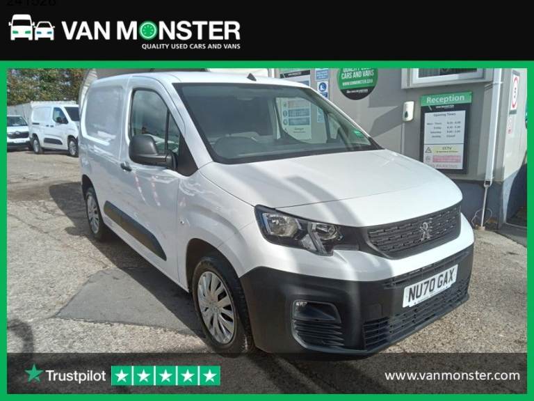 2020 Peugeot Partner 1000 1.5 Bluehdi 100 Professional Van Small Van Diesel Manual