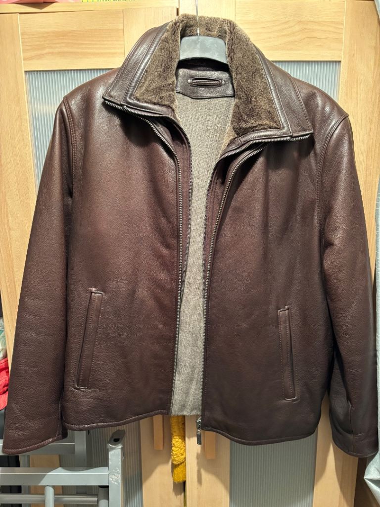 Men’s medium leather jacket