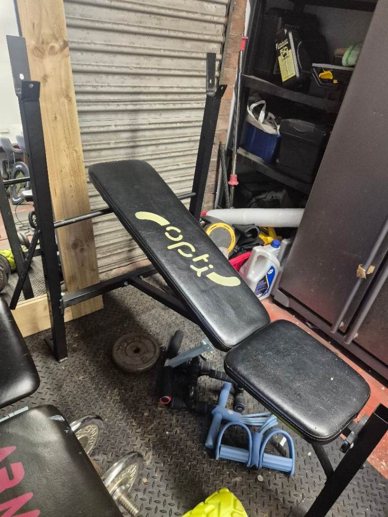 Opti Weight Bench – Good Condition, Adjustable