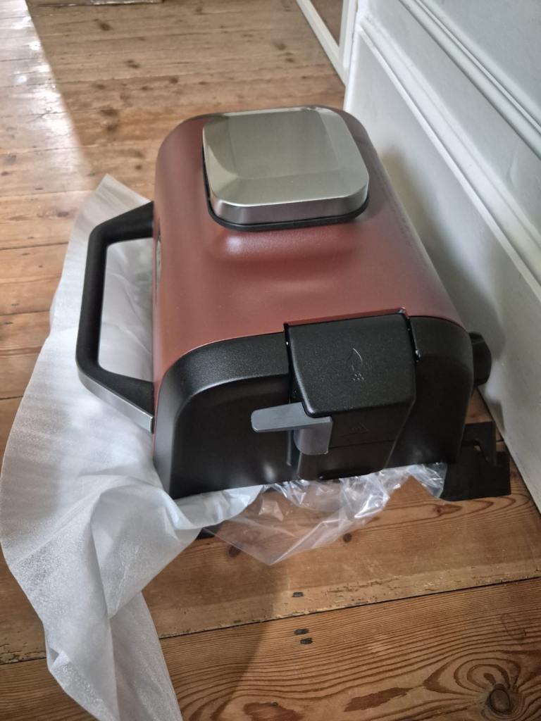 NEW Ninja Woodfire Electric BBQ Grill & Smoker OG701UK Outdoor Oven