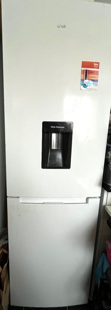 Fridge freezer frost free 160L, 64L freezer LOGIK with water dispenser, Nearly New
