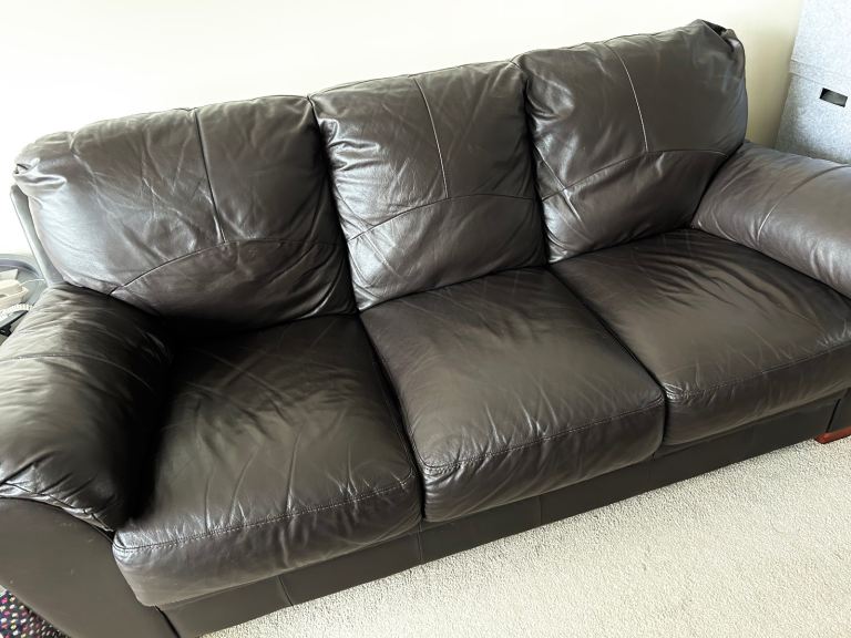 Three piece sofa set