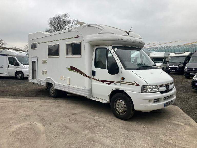 2006 Autocruise Starblazer Large Garage Fixed Bed Peugeot Boxer 350 4 Berth