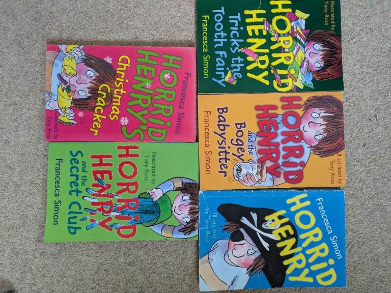 Horrid Henry Book Bundle – 5 Books, Good Condition
