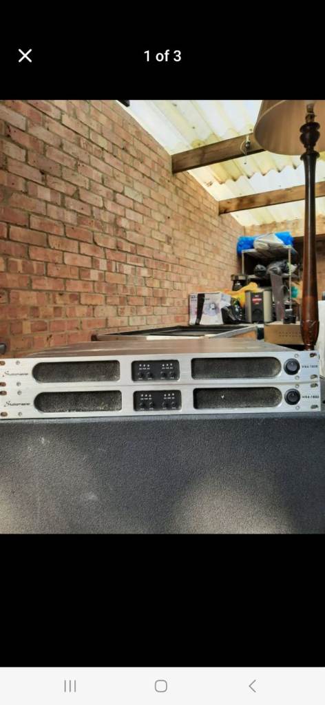 Studiomaster HX4-1800 Digital Amplifier (3000W)