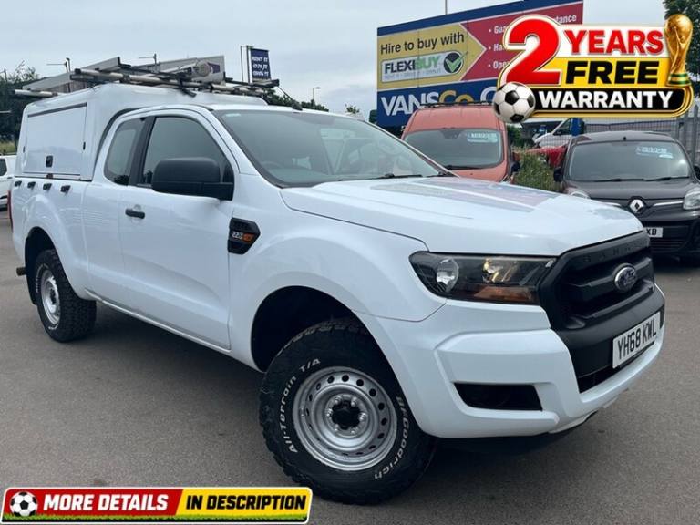 2018 Ford Ranger 2.2 TDCi XL Pickup Double Cab 4dr Diesel Manual 4WD Euro 5 (s/s) (Eco Axle) Pick...