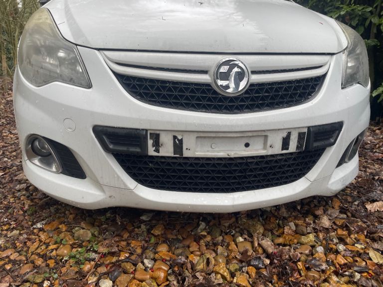 Vauxhall vxr facelift front bumper 