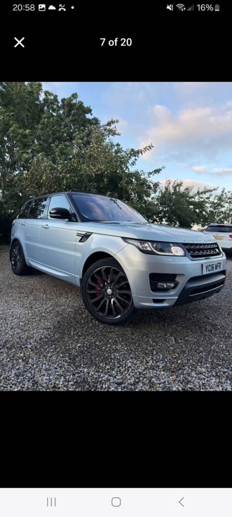Land Rover, RANGE ROVER SPORT, Estate, 2016, Semi-Auto, 4367 (cc), 5 doors