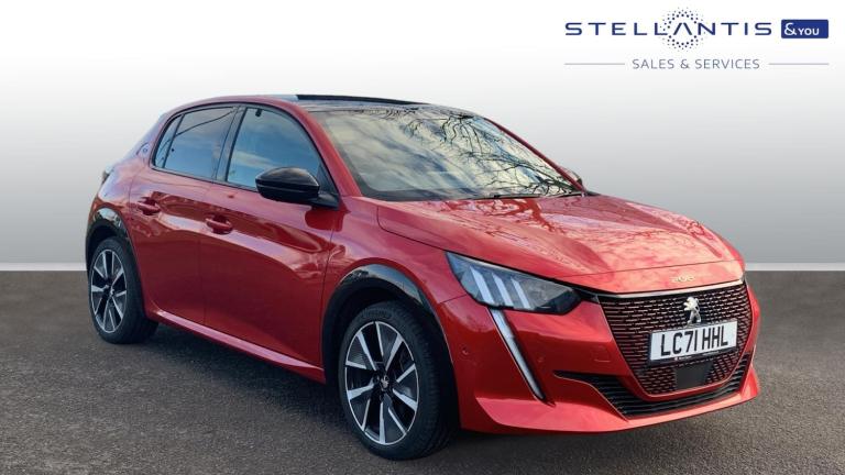 2021 Peugeot 208 50kWh GT Hatchback 5dr Electric Auto (136 ps) Hatchback Electric Automatic