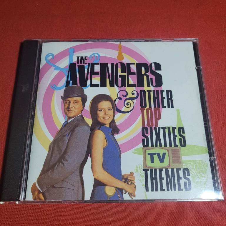 THE AVENGERS & OTHER TOP SIXTIES TV THEMES - 1998 SEQUEL RECORDS - 2 x CD a12