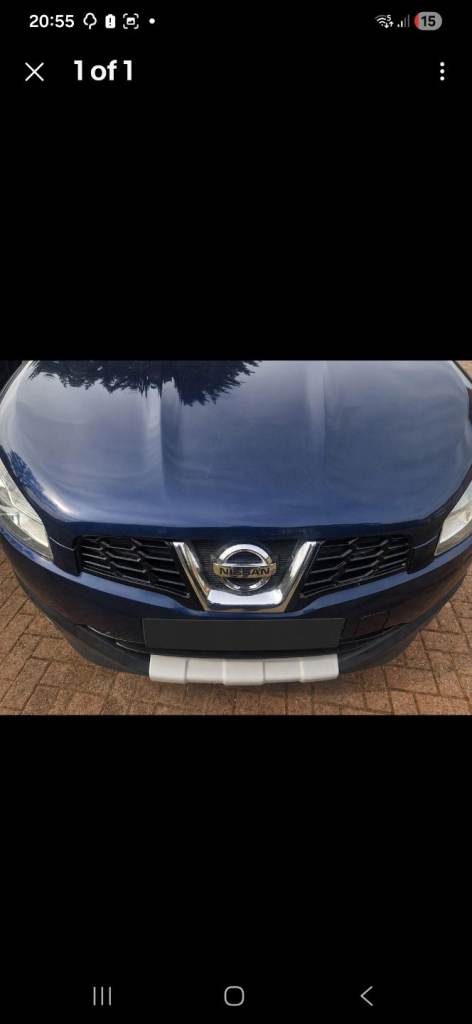 NISSAN QASHQAI J10 2010-2013 FRONT GRILLE RADIATOR GRILLE WITH CHROME BADGE 