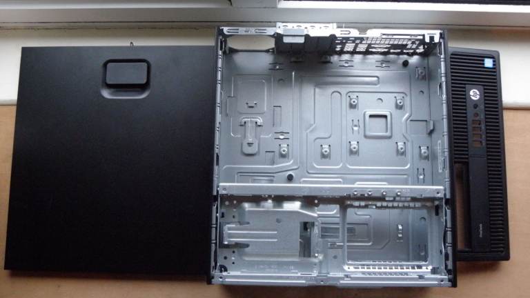  HP PRODESK 600 G2 SFF BUSINESS PC CASE BEZEL & DOOR BLACK HORIZONTAL DESKTOP GC 