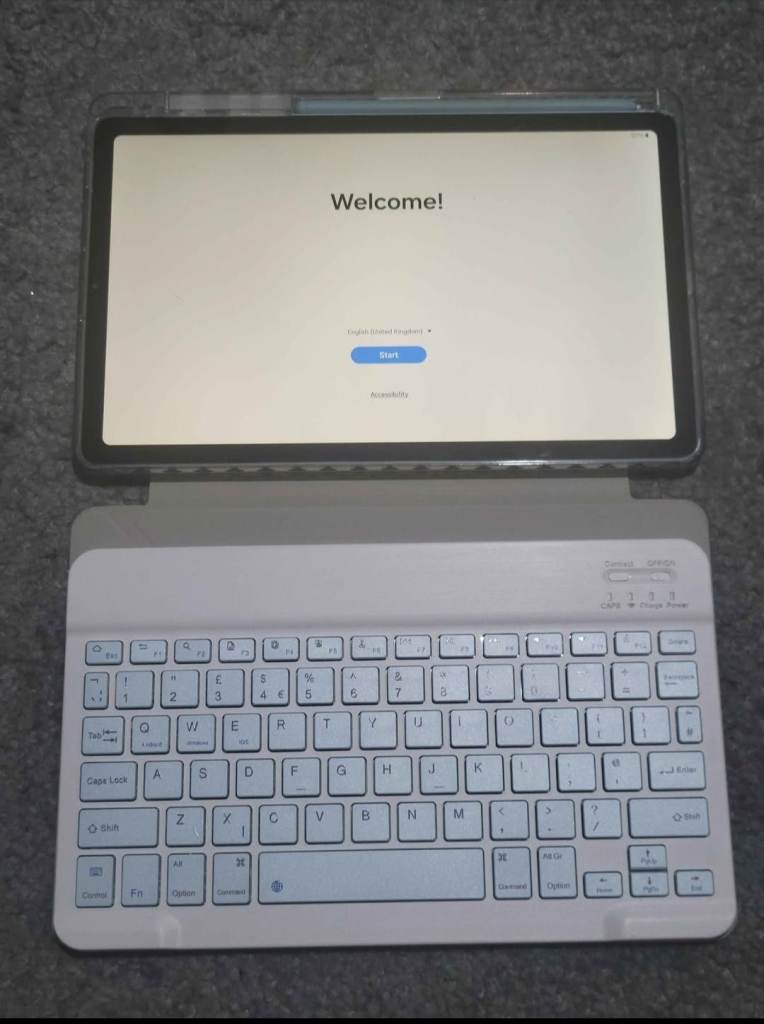Samsung tablet and accessories 
