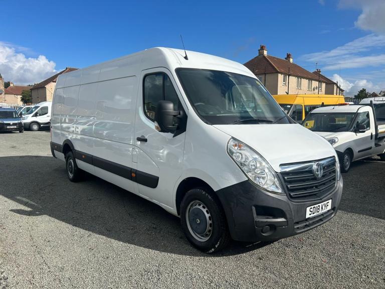 2018 Vauxhall Movano 2.3 CDTI BiTurbo H2 Van 130ps PANEL VAN Diesel Manual