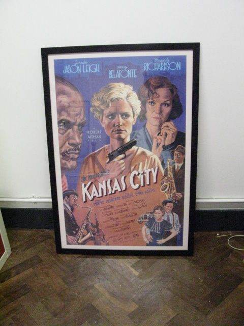 image for Graphic Poster advertisement for the 1996 film titled "Kansas City"