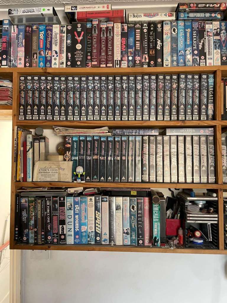 150+ VHS Video Cassettes