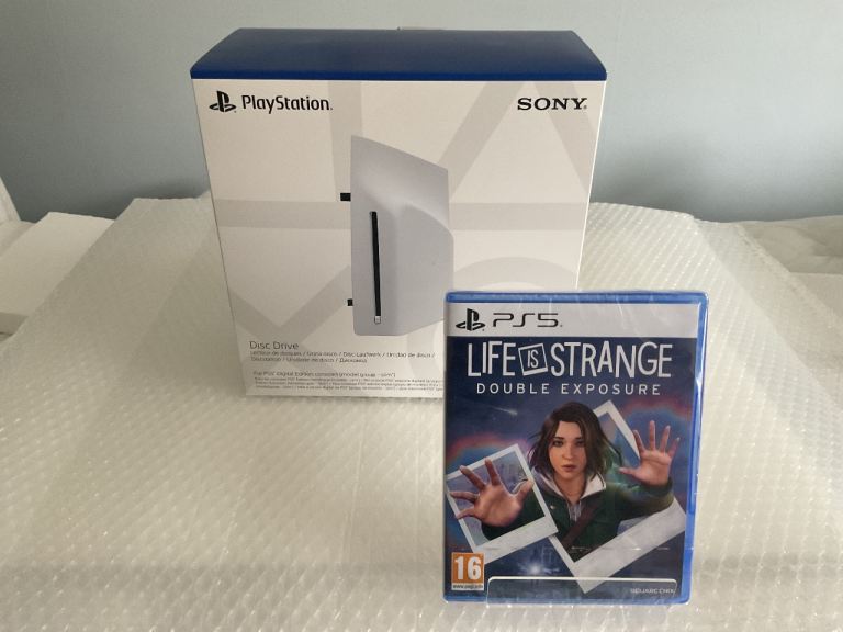 New | Sealed Disc Drive for PS5 Digital Edition Consoles (model group – slim) & Game.