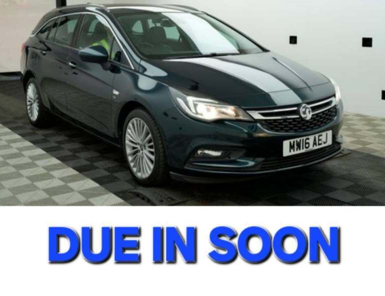 2016 Vauxhall Astra 1.4i Turbo Elite Nav Sports Tourer Euro 6 5dr ESTATE Petrol Manual