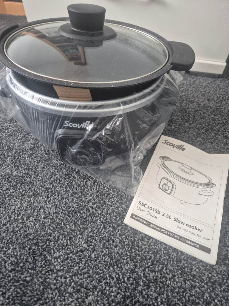 Scoville 3.5L Slow Cooker SSC1015S - As Good As New